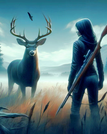 Deer and Huntress